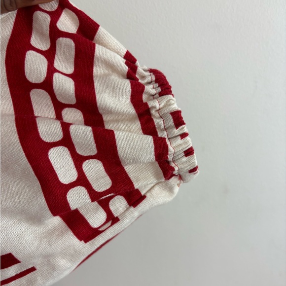 Caroline Constas Sun Goddess Tie-Up Cutout Front Linen Blend Column Dress sz XS - Picture 4 of 16